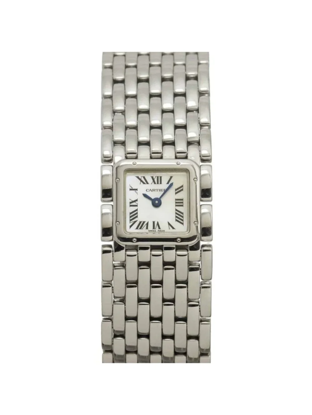 Cartier Panthere Ribbon Watch White Shell Quartz